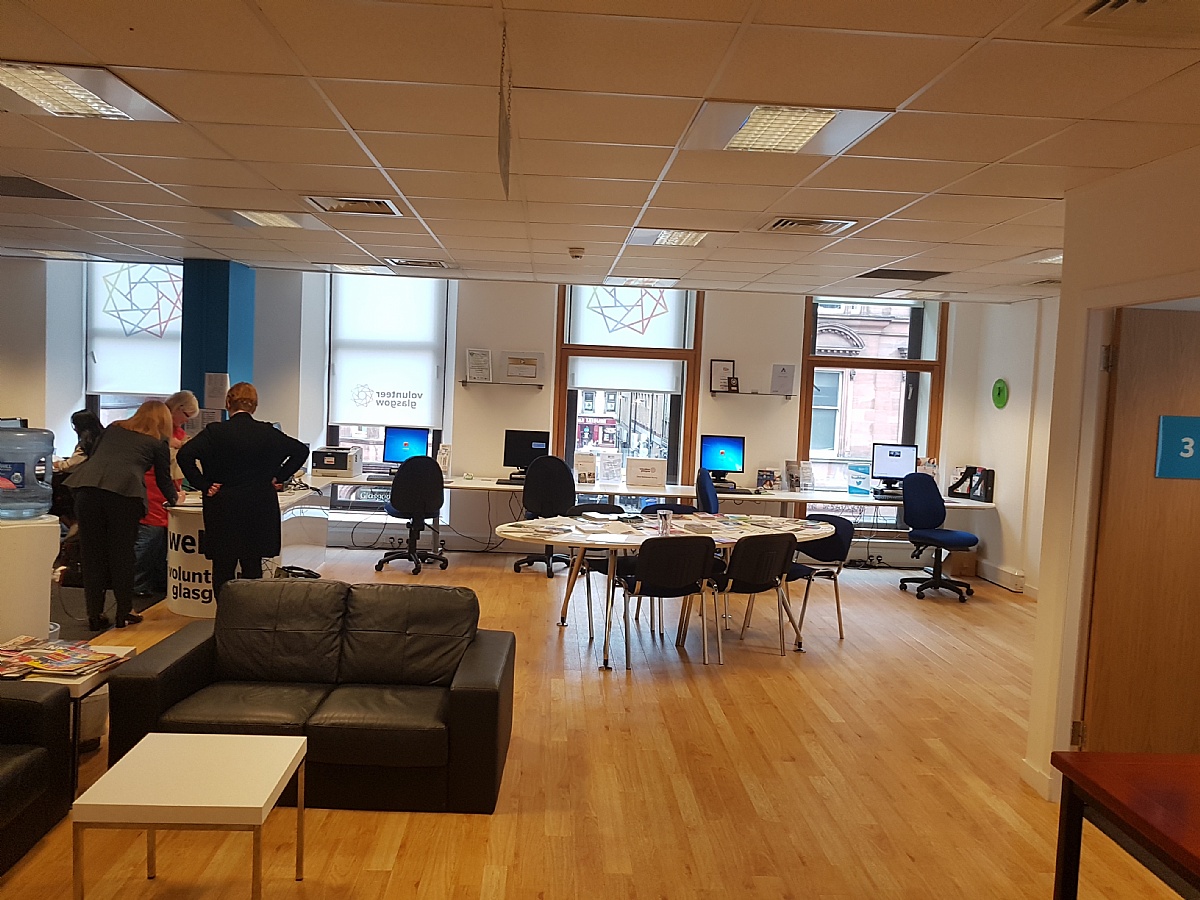 Volunteer Glasgow promoting and developing volunteering in your area. A